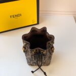 Mon Tresor-Brown leather mini bag