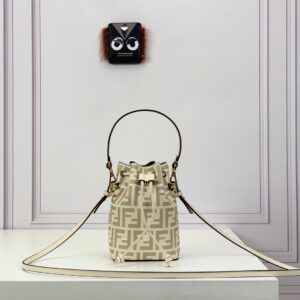 Mon Tresor-White leather minibag