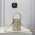 Mon Tresor-White leather minibag