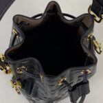 Mon Tresor-Black leather mini-bag