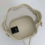 Mon Tresor-Beige mesh fabric material