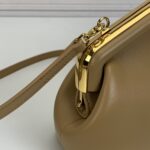 Fendi First Small-Light brown leather bag
