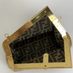 Fendi First Small-Light brown leather bag