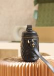 GG Marmont Mini Top Handle Bag-Black#672253