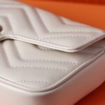 GG Marmont Mini Bag-White#751526