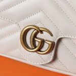 GG Marmont Mini Bag-White#751526