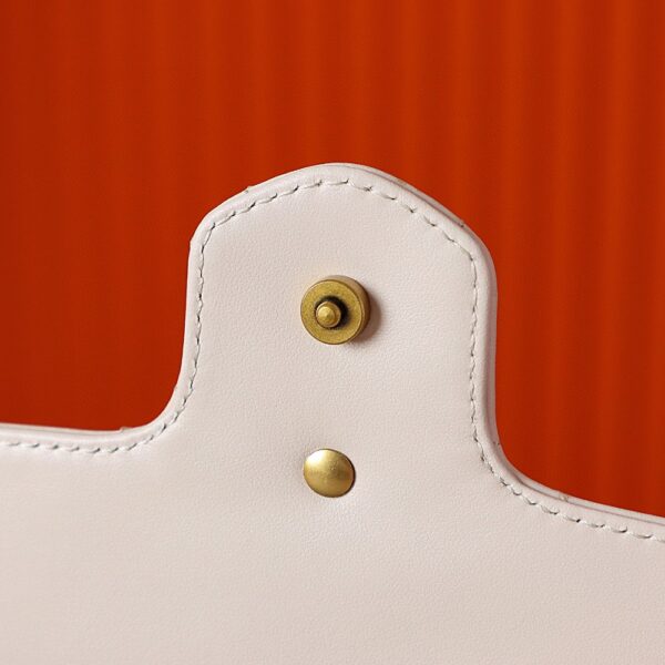 GG Marmont Mini Bag-White#751526