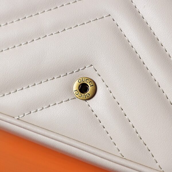 GG Marmont Mini Bag-White#751526