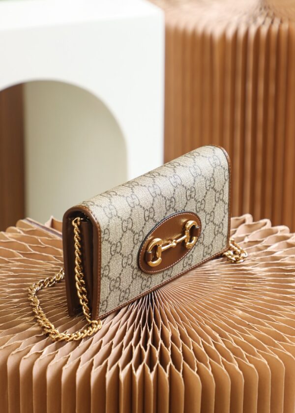 Gucci Horsebit 1955 Wallet With Chain #621892