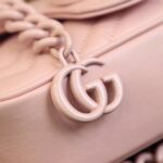 GG Marmont Leather Belt Bag-Pink #699757