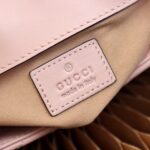 GG Marmont Leather Belt Bag-Pink #699757