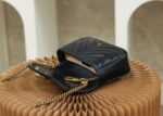 GG Marmont Matelasse Leather Super Mini Bag-Black #476433