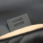 GG Marmont Matelasse Leather Super Mini Bag-Black #476433