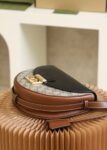 GG Supreme Monogram Calfskin Small Padlock Messenger Shoulder Bag #644524