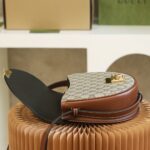 GG Supreme Monogram Calfskin Small Padlock Messenger Shoulder Bag #644524