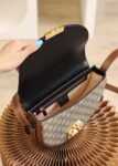 GG Supreme Monogram Calfskin Small Padlock Messenger Shoulder Bag #644524