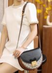 GG Supreme Monogram Calfskin Small Padlock Messenger Shoulder Bag #644524