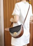 GG Supreme Monogram Calfskin Small Padlock Messenger Shoulder Bag #644524