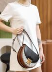 GG Supreme Monogram Calfskin Small Padlock Messenger Shoulder Bag #644524