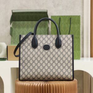 Small Tote Bag With Interlocking G #659983