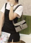 Dionysus GG Small Rectangular Bag-Black #499623