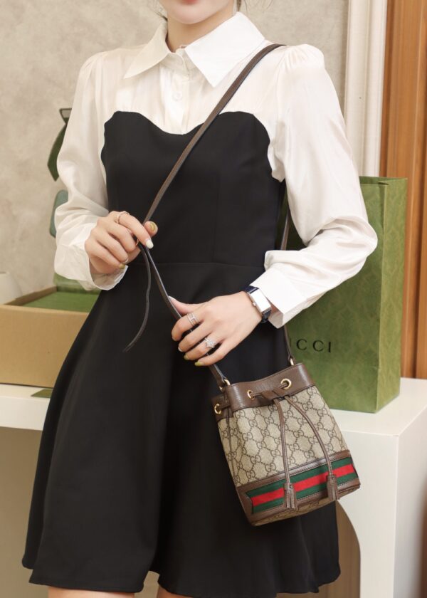 Ophidia Mini GG Bucket Bag #550620