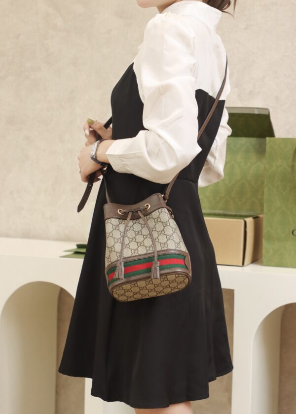 Ophidia Mini GG Bucket Bag #550620