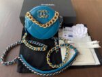 Round Clutch 19 Chain Shoulder Bag #AP0945