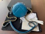 Round Clutch 19 Chain Shoulder Bag #AP0945