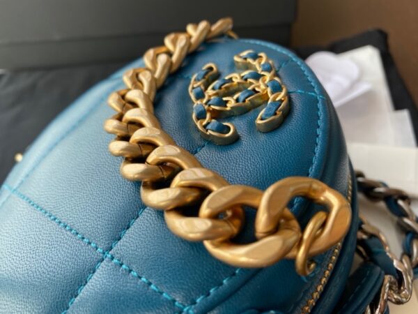 Round Clutch 19 Chain Shoulder Bag #AP0945