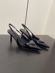Patent Leather Slingback Pumps