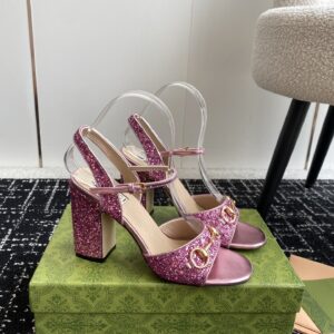 Women's Horsebit Mid-Heel Sandal