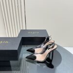 LE CŒUR SLINGBACKS IN PATENT LAMBSKIN