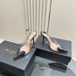 LE CŒUR SLINGBACKS IN PATENT LAMBSKIN