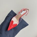 LE CŒUR SLINGBACKS IN PATENT LAMBSKIN