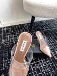 LE CŒUR MULES IN PATENT CALFSKIN