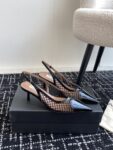 LE CŒUR SLINGBACKS IN FISHNET