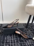LE CŒUR SLINGBACKS IN FISHNET