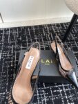 LE CŒUR SLINGBACKS IN FISHNET