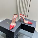 LE CŒUR PUMPS IN PATENT CALFSKIN