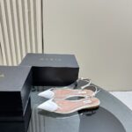 LE CŒUR FLAT SLINGBACKS IN PATENT CALFSKIN