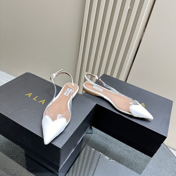 LE CŒUR FLAT SLINGBACKS IN PATENT CALFSKIN