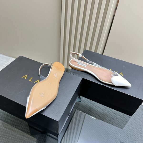 LE CŒUR FLAT SLINGBACKS IN PATENT CALFSKIN