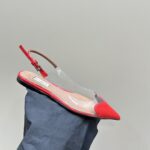LE CŒUR FLAT SLINGBACKS IN PATENT CALFSKIN