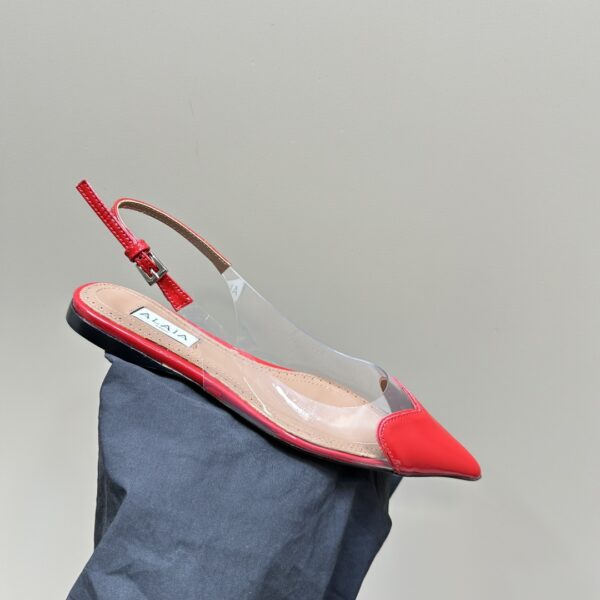 LE CŒUR FLAT SLINGBACKS IN PATENT CALFSKIN