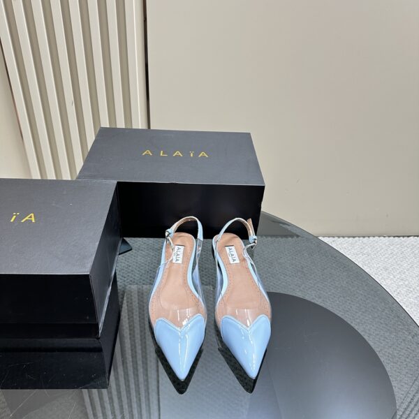 LE CŒUR FLAT SLINGBACKS IN PATENT CALFSKIN