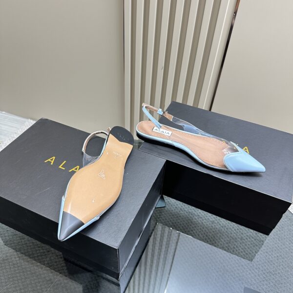 LE CŒUR FLAT SLINGBACKS IN PATENT CALFSKIN