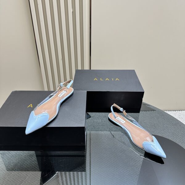 LE CŒUR FLAT SLINGBACKS IN PATENT CALFSKIN