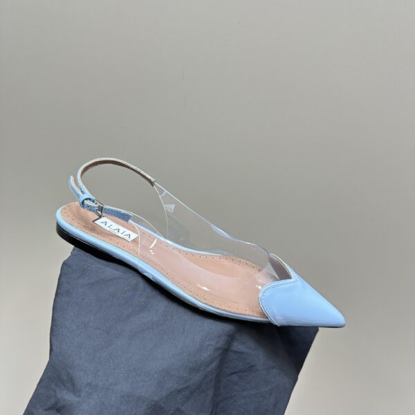 LE CŒUR FLAT SLINGBACKS IN PATENT CALFSKIN