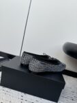 Billie Flat in Crystal Satin